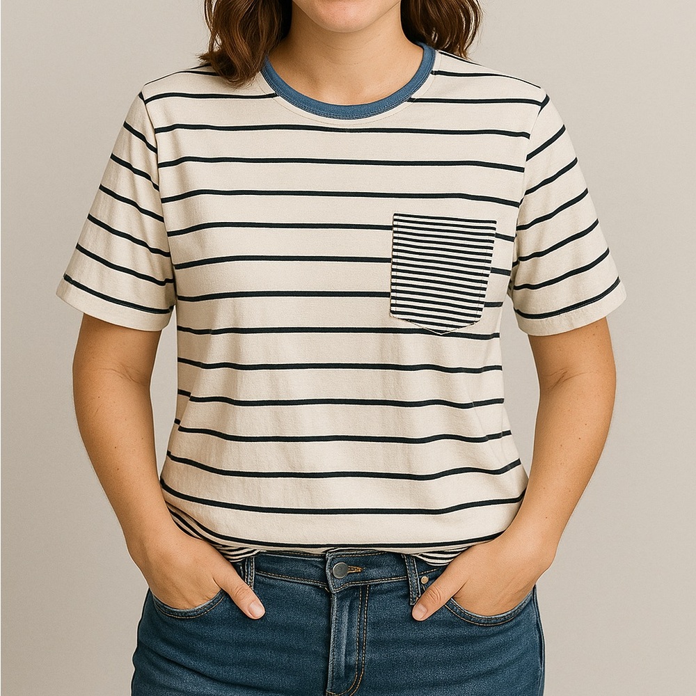 Paul Smith Striped Tee LARGE